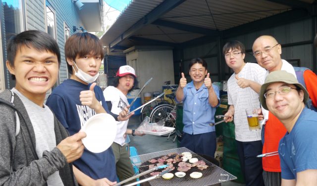 経営計画発表会を開催しました。その後は毎年恒例のＢＢＱ～🍖